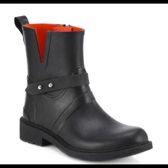 rag & bone moto rain boots
